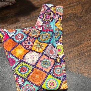 Ladies multicolor leggings bottoms only measures 14 x 31